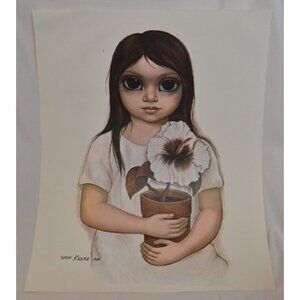 Hibiscus Miss By Margaret Keane Print